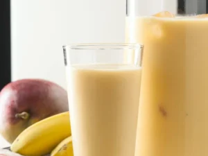 Jugo de Mango con Plátano