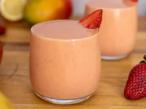 Fresa y Mango con Leche