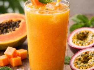 Jugo de Papaya con Maracuyá