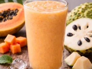 Jugo de Papaya con Chirimoya