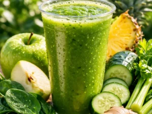 Green Power (Pepino + Piña + Manzana + Kion + Apio + Espinaca)