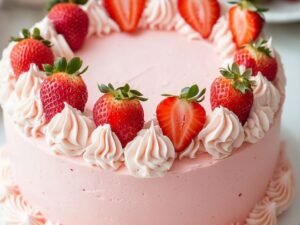 TORTA DE FRESA