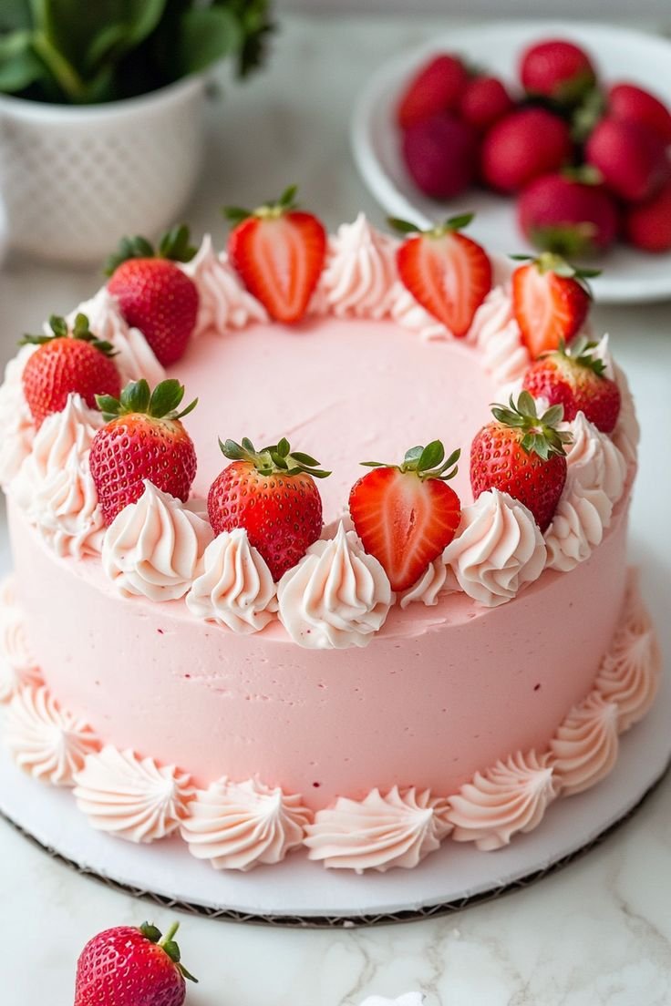 TORTA DE FRESA
