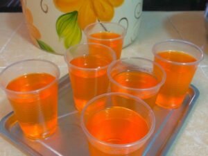 Gelatina de Naranja