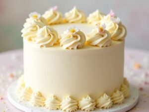 TORTA DE VAINILLA